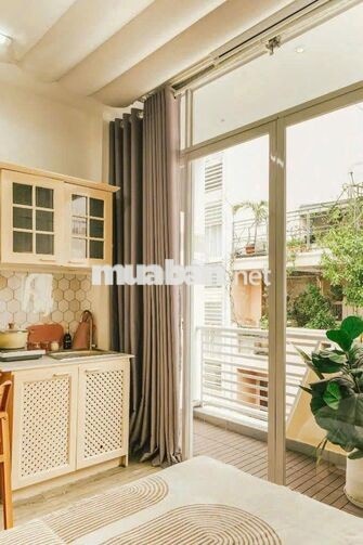 Studio full nội thất, ban công. CAM KẾT HÌNH THẬT, GIÁ THẬT