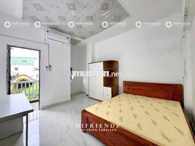 1 PHÒNG NGỦ TÁCH BẾP BAN CÔNG MẶT TIỀN Q5 GIÁP VÕ VĂN KIỆT - TRUNG TÂM
