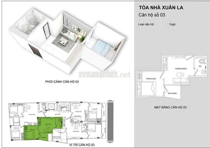 Bán Căn Mini Tây Hồ Xuân La. Sổ Hồng Từng Căn. Mới Đẹp Rất Rẻ