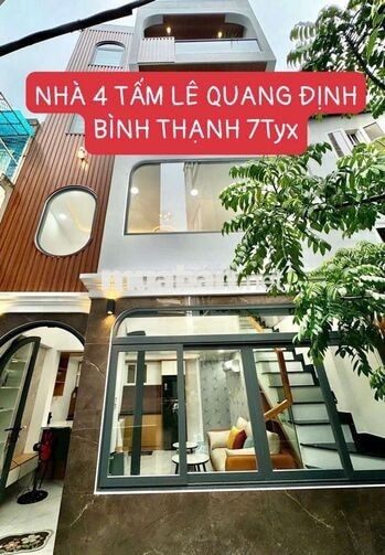 🏡 GIẢM GIÁ CÒN 7,5 TỶ – NHÀ 4 TẤM LÊ QUANG ĐỊNH, BÌNH THẠNH