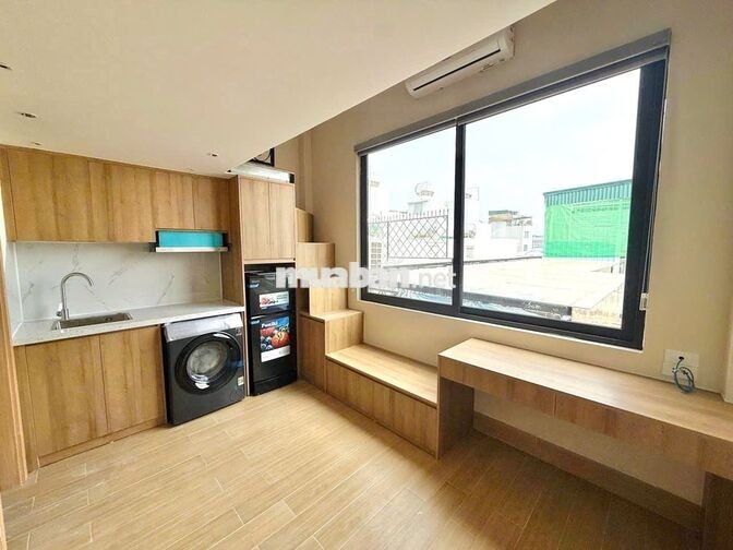 Gác xép máy giặt riêng ban công cổng ĐH Y 5tr1