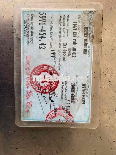 Honda Air Blade FI 2012 thành phố