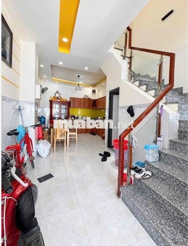 NHÀ ĐẸP SHR 4*13m 3 Tấm 4PN HẺM THÔNG 7M BUÔN BÁN NGAY CHỢ NỮ DÂN CÔNG