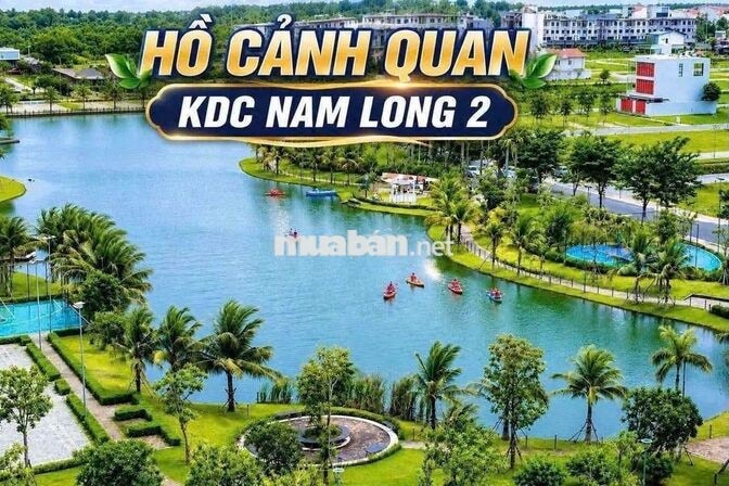Bán Nền Biệt Thự 225m2 đường N19 KDC Nam Long 2 CENTRAL LAKE CẦN THƠ