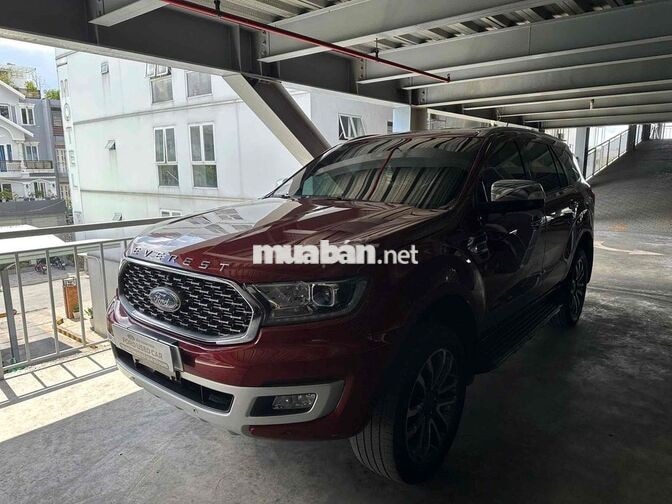 Ford Everest 2021 Titanium Đỏ