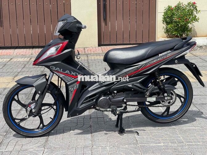 SYM Galaxy 50cc 2020 màu đen đỏ