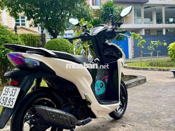 Honda Vision 2020 smartkey trắng đen 37k km
