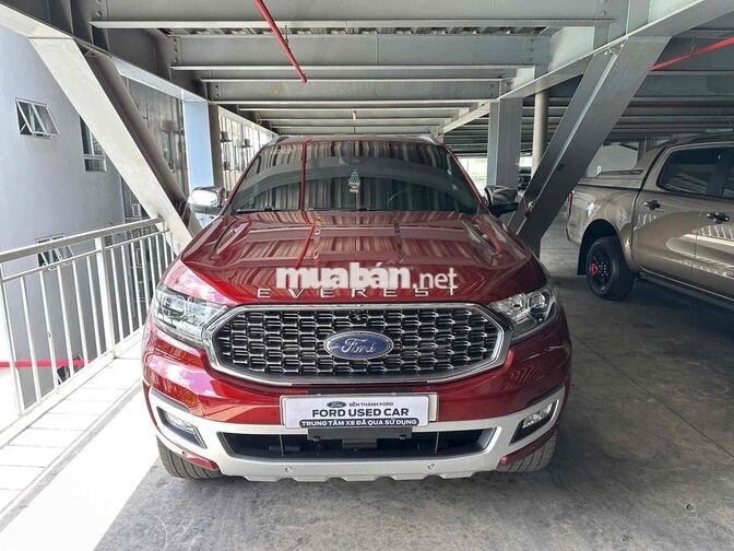 Ford Everest 2021 Titanium Đỏ