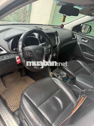 Hyundai Santafe 2015 Xăng Trắng