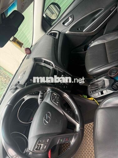 Hyundai Santafe 2015 Xăng Trắng