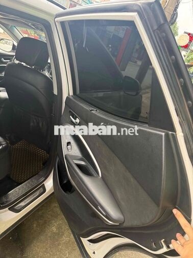 Hyundai Santafe 2015 Xăng Trắng