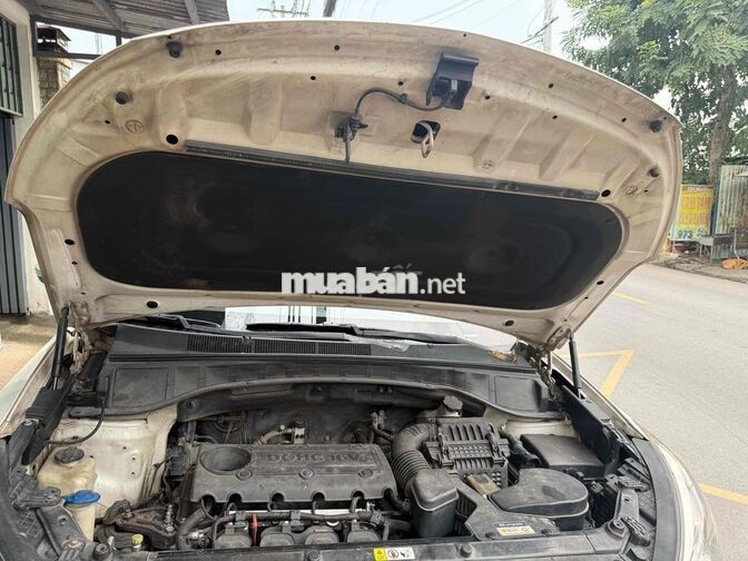 Hyundai Santafe 2015 Xăng Trắng
