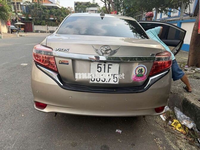 Toyota Vios 2017 Tự động Vàng cát