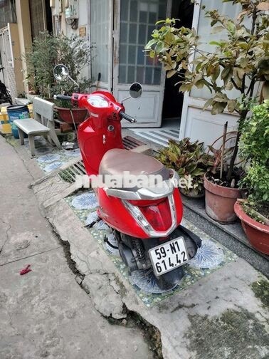 SYM Attila Elizabeth 2013 màu đỏ
