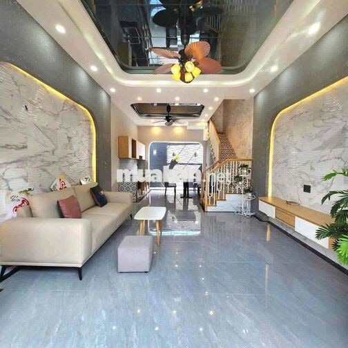 CHỦ GỬI BÁN NHÀ MỚI NGAY NGUYỄN THÁI SƠN GÒ VẤP-GIÁ:5.58TỶ/65m2(5x13m