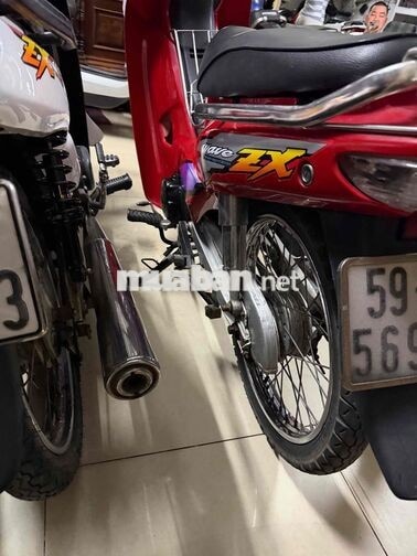 Honda Wave Zx màu Đỏ