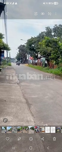 Nhà mặt tiền mái thái mới xây ,s=1000m2,gần trường học, bệnh viện,chợ.