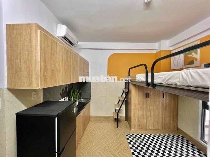 PHÒNG DUPLEX FULL NỘI THẤT - HẦM XE THANG MÁY - CV GIA ĐỊNH