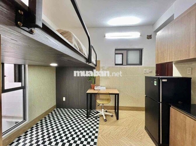 PHÒNG DUPLEX FULL NỘI THẤT - HẦM XE THANG MÁY - CV GIA ĐỊNH