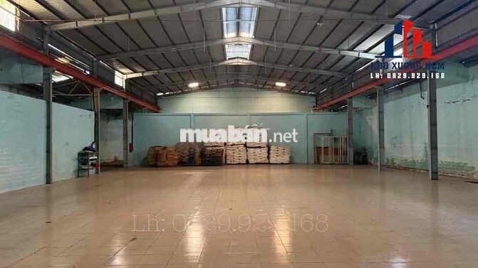 Chủ cho thuê xưởng mặt tiền. 2.000m, có pccc, trạm 1250kva