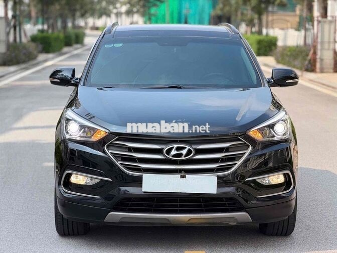 HYUNDAI SANTA FE 2018 4WD FULL XĂNG ĐEN