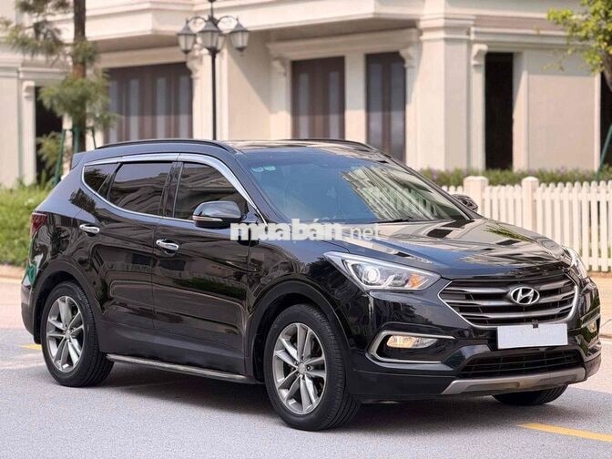 HYUNDAI SANTA FE 2018 4WD FULL XĂNG ĐEN