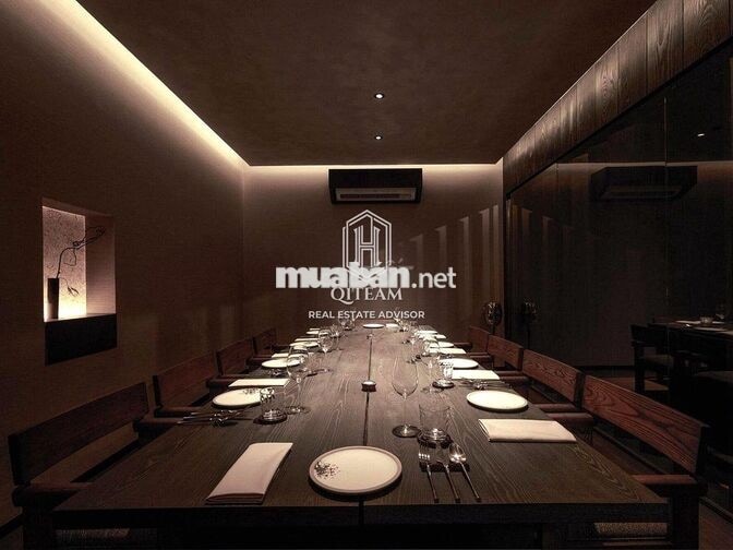 Nhà hàng - cafe 27 Trần Qúy Khoách, Q1. Dt: 8,5x24m, Kc: trệt 1 lầu