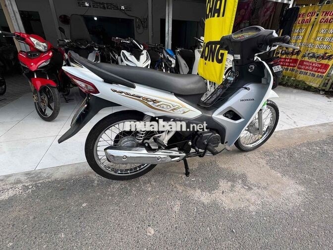 Honda Wave Alpha 2022 màu trắng