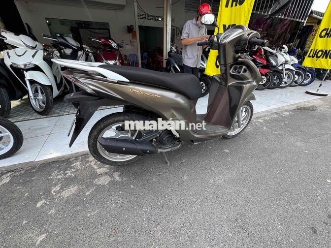 Honda Vision 2021 màu Xám