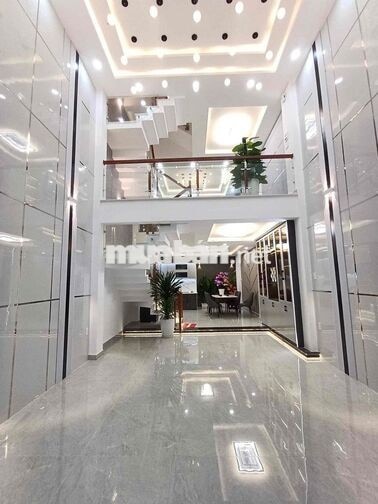 NHÀ MỚI ĐẸP ( FULL NỘI THẤT ) TRỆT LỬNG 3 LẦU 4PN 5WC. ĐƯỜNG 8M