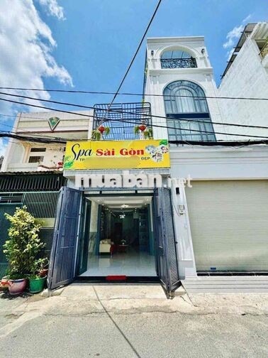 Nhà Đường 8m Phan Huy Ích 3PN Có Nội Thất 16tr