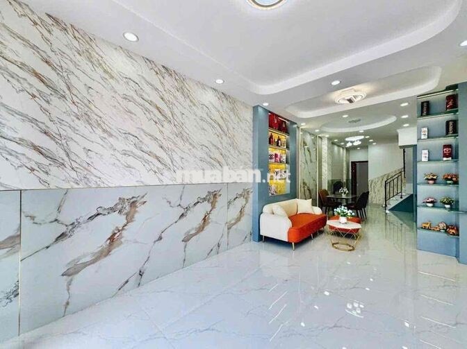 Nhà Đường 8m Phan Huy Ích 3PN Có Nội Thất 16tr