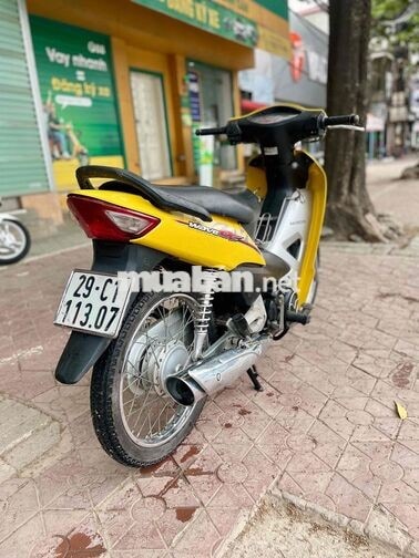 Honda Wave Alpha màu vàng