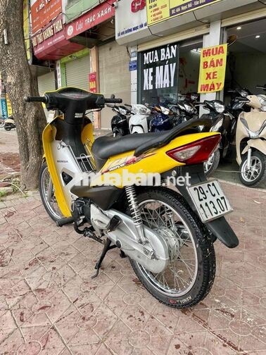 Honda Wave Alpha màu vàng