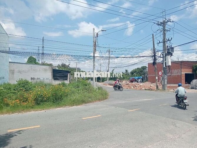 bán đất 2 mặt tiền đường sông lu và võ thị mận xã Bình mỹ củ chi. 
