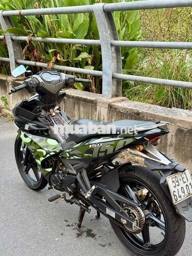 Yamaha Exciter 150 2015 xanh rằn ri