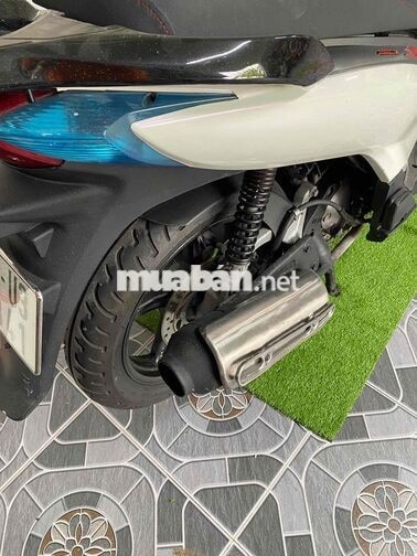Honda @150 lên SH 2 đĩa  màu trắng