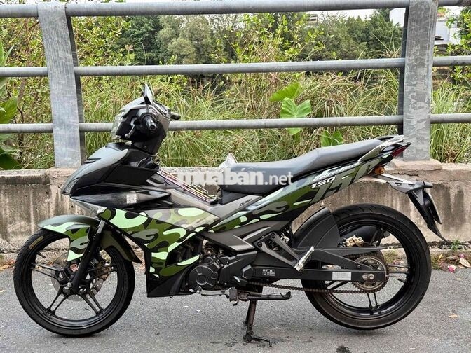 Yamaha Exciter 150 2015 xanh rằn ri