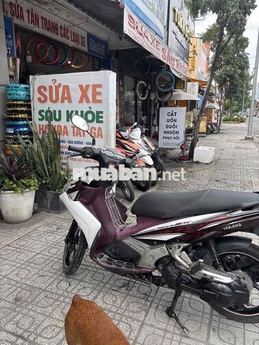 Yamaha Nouvo SX 2013 124cc Trắng Đỏ