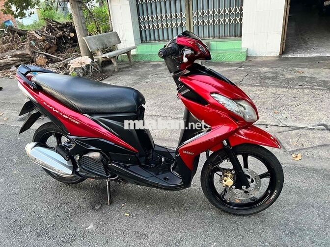 Yamaha Luvias Fi màu Đỏ đen