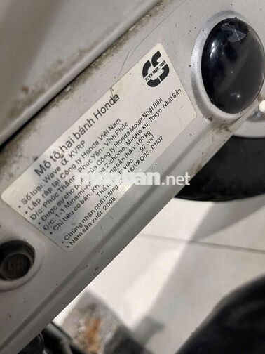 Honda Wave Alpha 2008 màu Đen