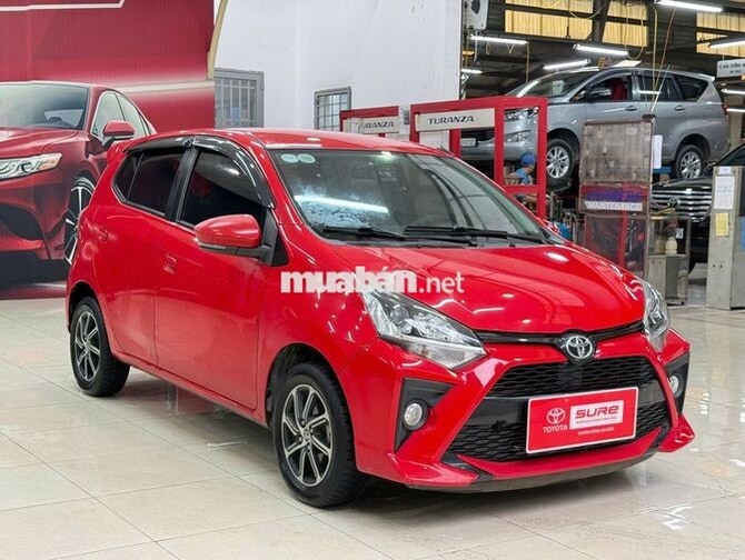Toyota Wigo 5 chỗ Xăng Đỏ Nhập khẩu