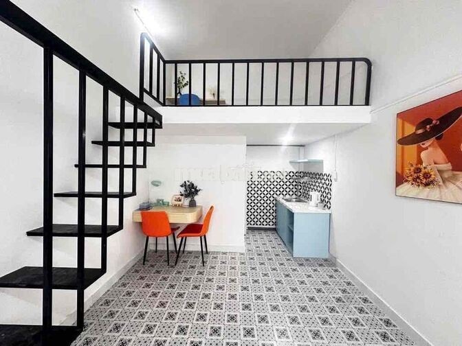 Cho Thuê Duplex Mới 100% Thiết Kế Gác Lửng Full Nội Thất
