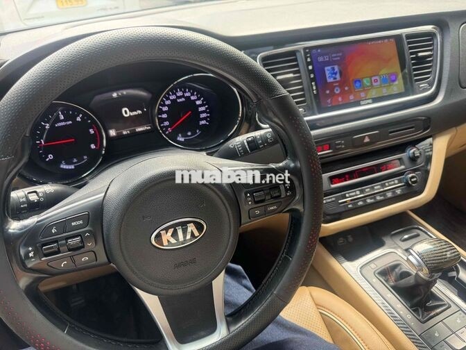 Kia Sedona 2017 2.2L DATH 156.000 km Trắng