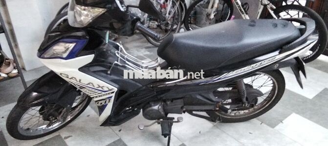 SYM Galaxy 50cc màu Xanh Đen trắng
