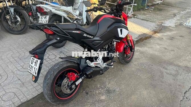 Honda MSX 125 2018 125cc đỏ đen ( hỗ trợ góp )