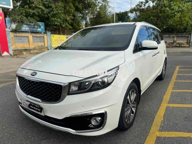 Kia Sedona 2017 2.2L DATH 156.000 km Trắng
