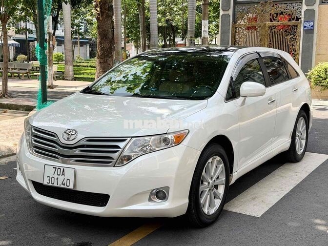 TOYOTA VENZA 2009 2.7L TRẮNG bản full kịch Mỹ