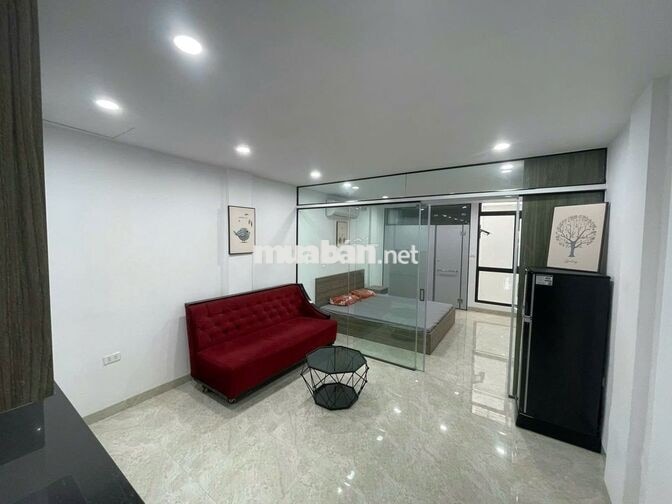 Căn hộ 1k1n full đồ nhà mặt phố Khâm Thiên, Đống Đa 7 triệu/tháng