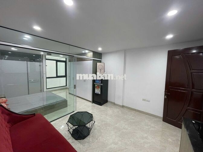 Căn hộ 1k1n full đồ nhà mặt phố Khâm Thiên, Đống Đa 7 triệu/tháng